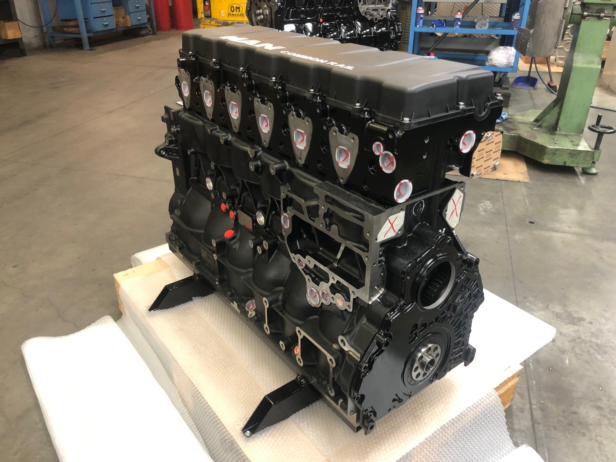 longblock man d2676 euro 6 bus